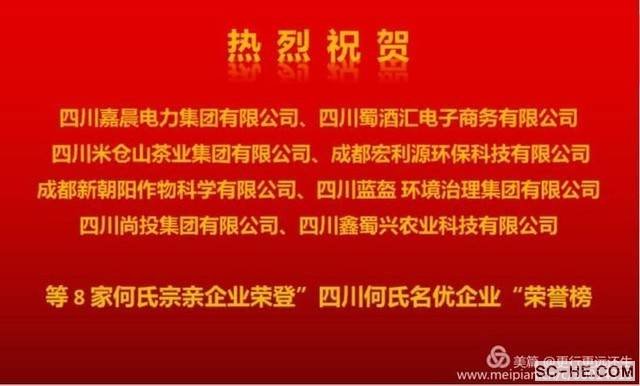 四川省何氏宗亲总会2019年度工作会议圆满举行